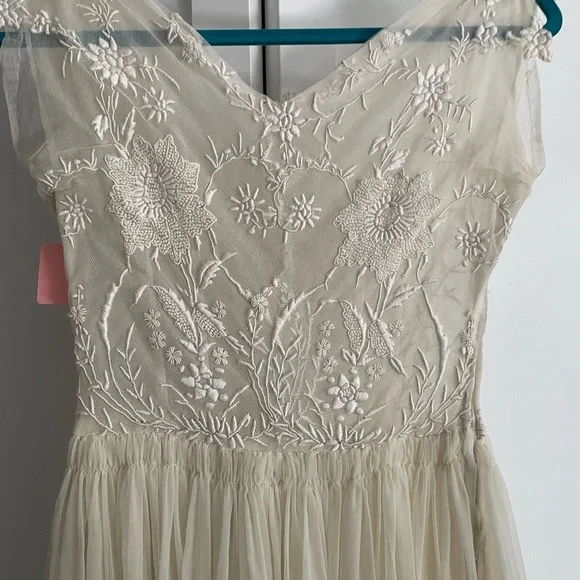 Beautiful vintage hand made wedding party dress 1950’s - Picture 4 of 7